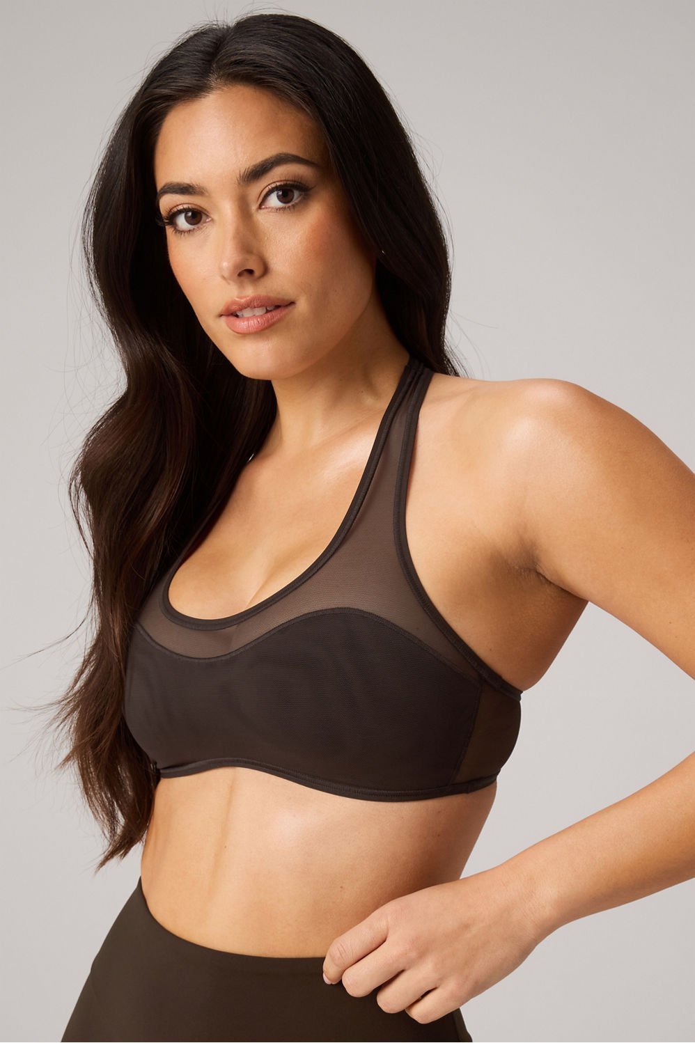 Fabletics Mesh Low Impact Bralette