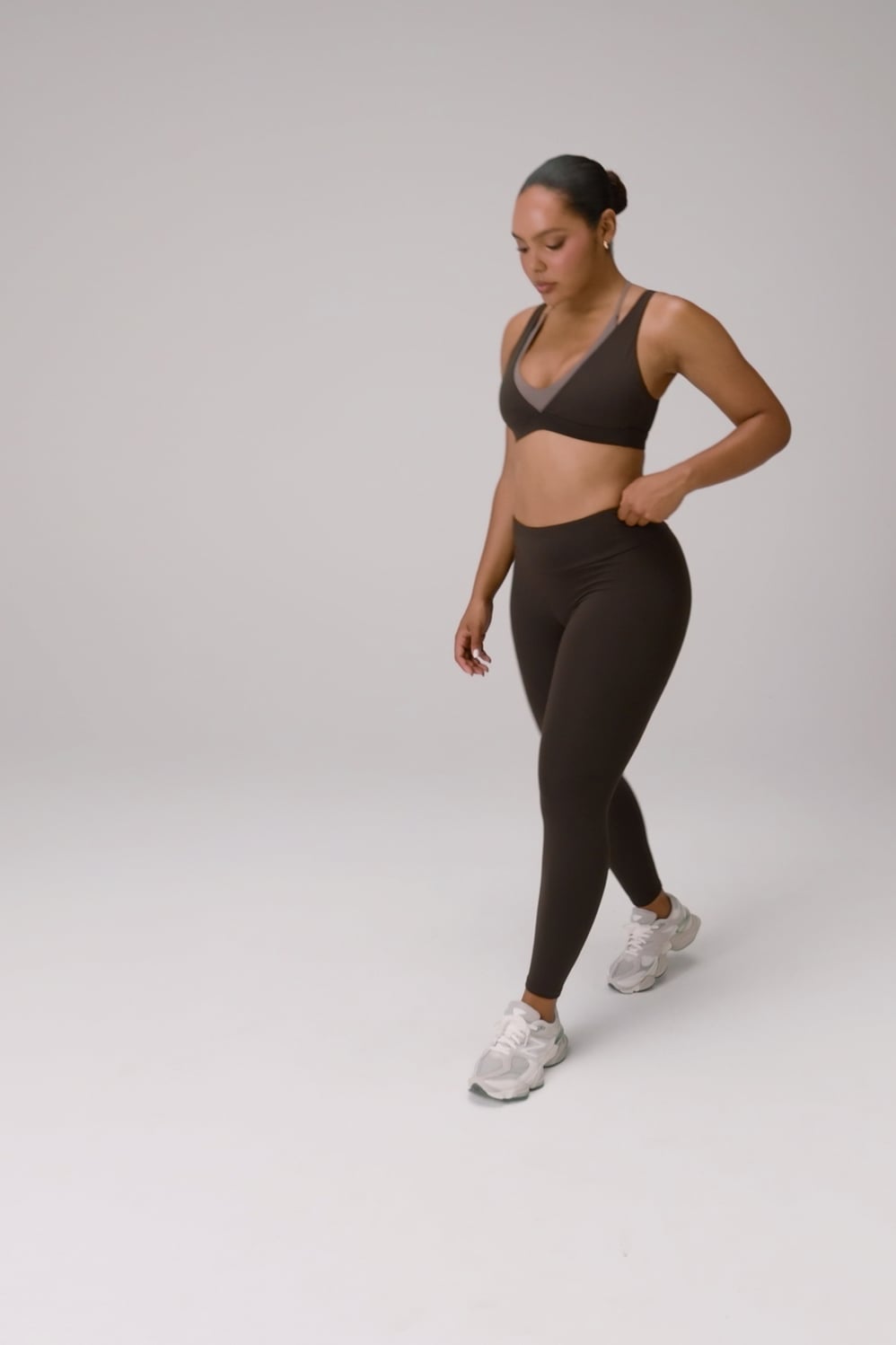 Fabletics PureLuxe Double Layer Push-Up Low Impact Bra