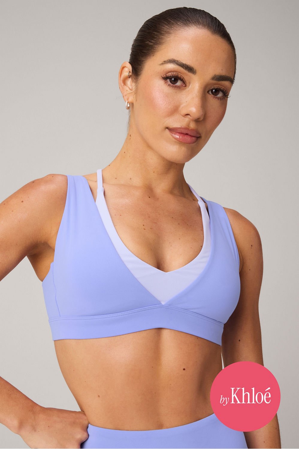 Fabletics PureLuxe Double Layer Push-Up Low Impact Bra