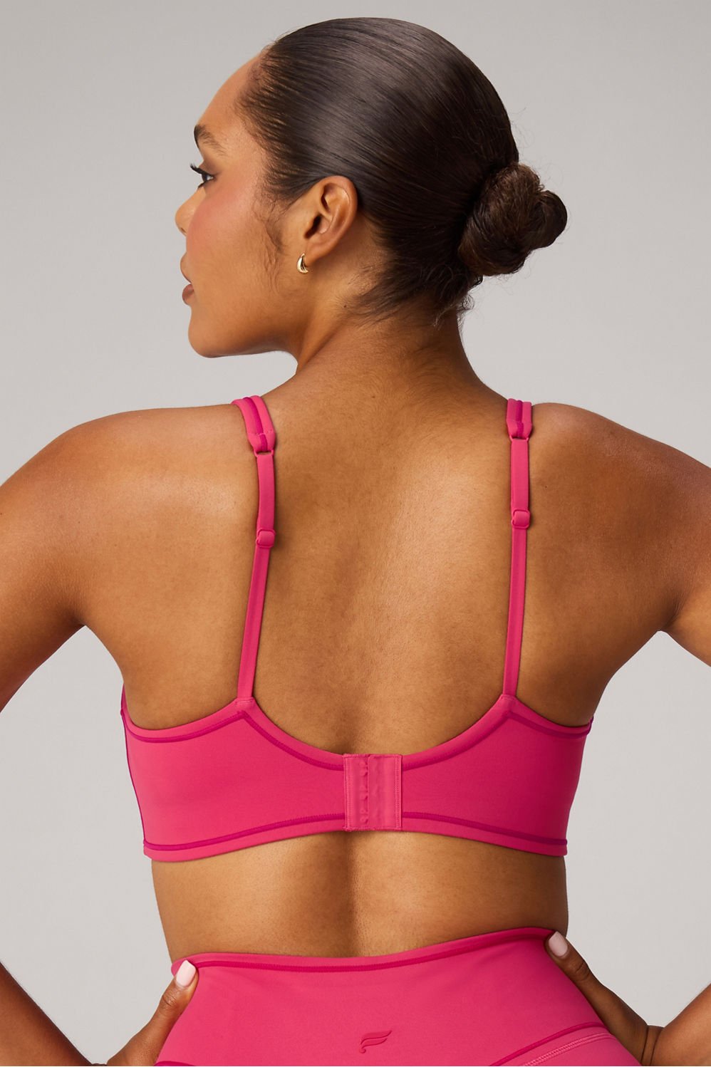 Fabletics PureLuxe Longline Low Impact Bra