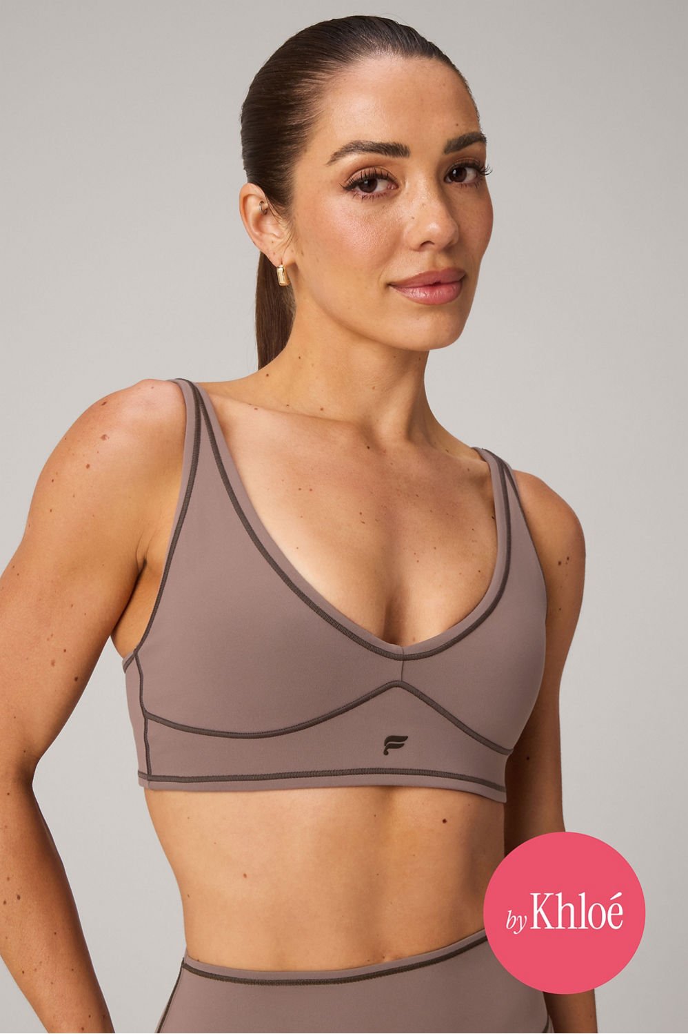 Fabletics PureLuxe Longline Low Impact Bra