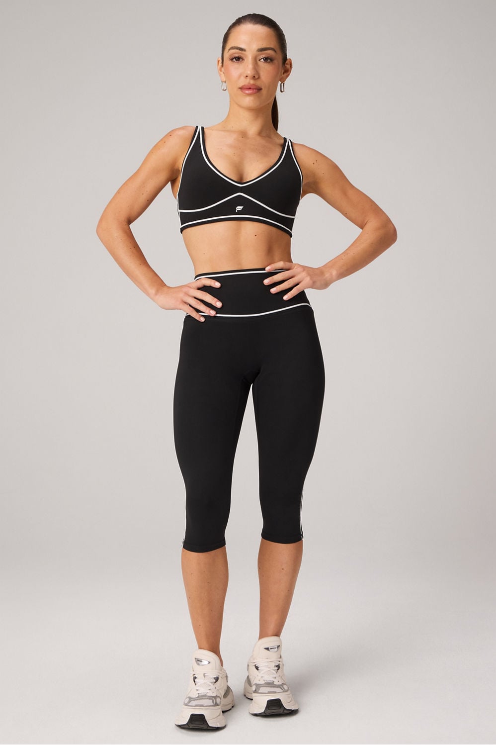 Fabletics PureLuxe Longline Low Impact Bra