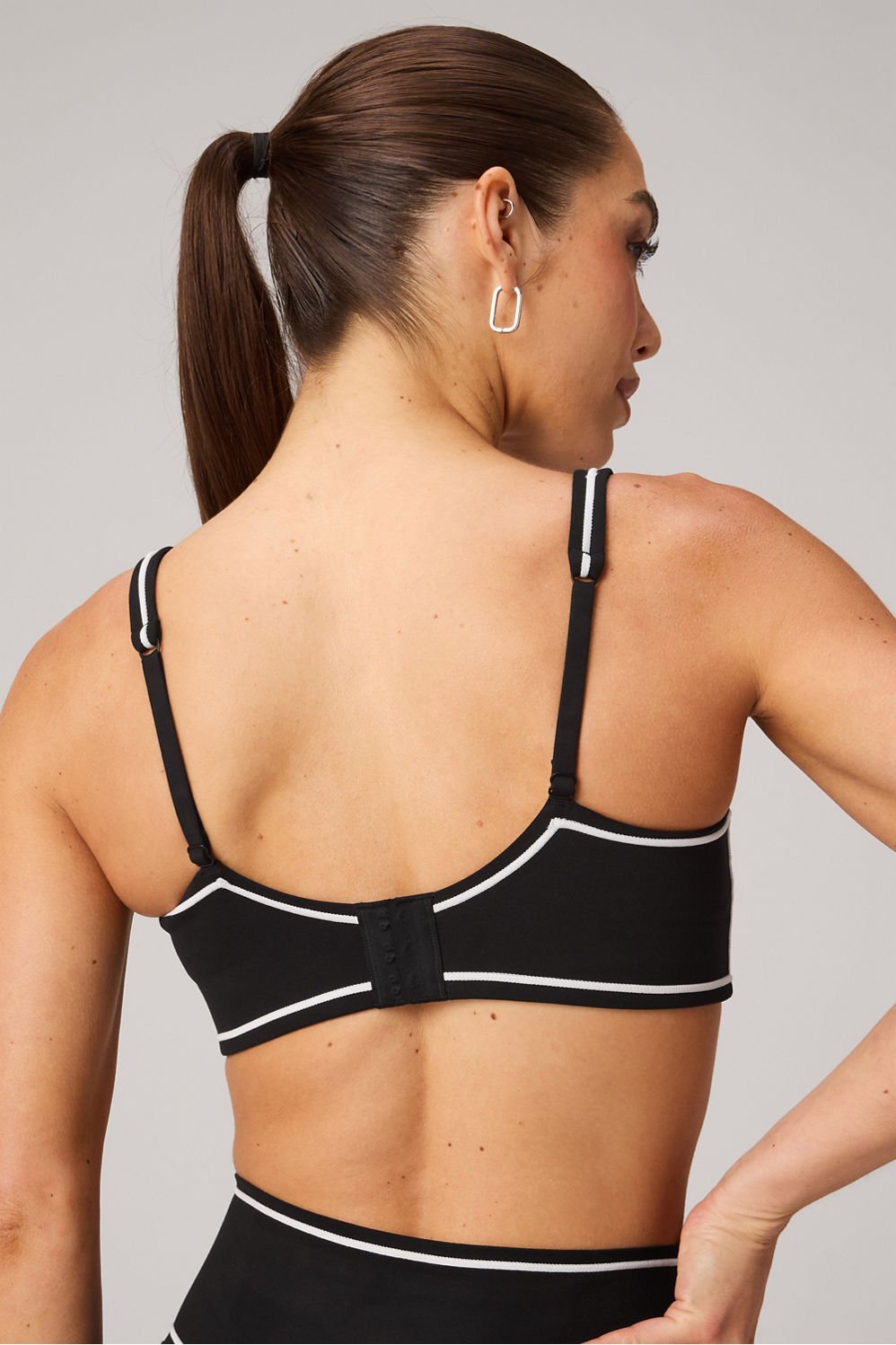 Fabletics PureLuxe Longline Low Impact Bra
