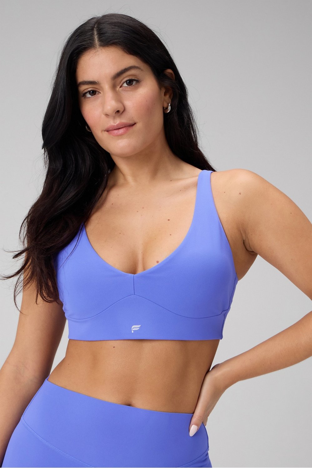 Fabletics PureLuxe Longline Low Impact Bra