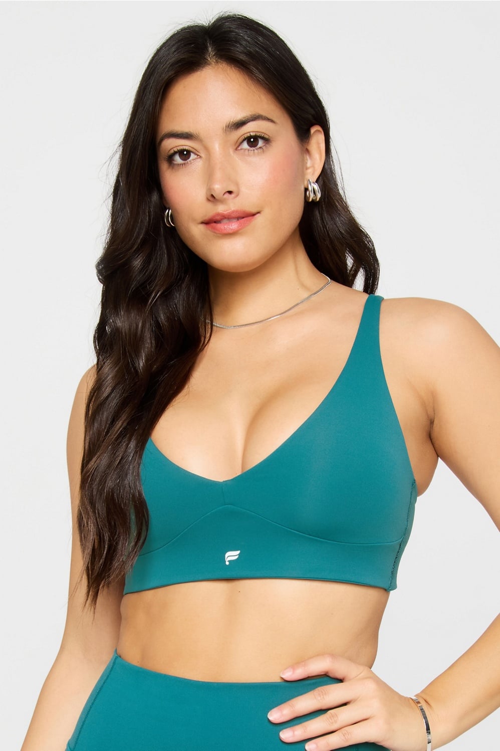 Fabletics PureLuxe Longline Low Impact Bra