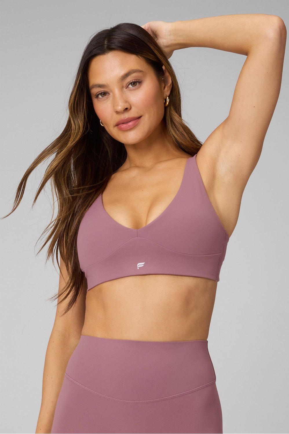 Fabletics PureLuxe Longline Low Impact Bra