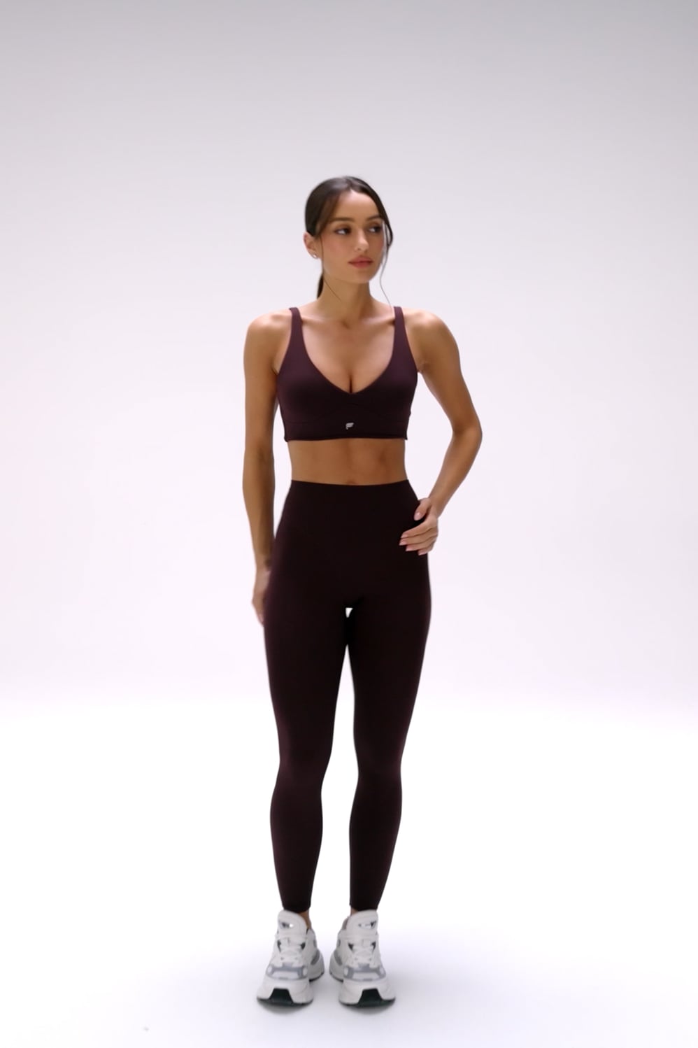Fabletics PureLuxe Longline Low Impact Bra