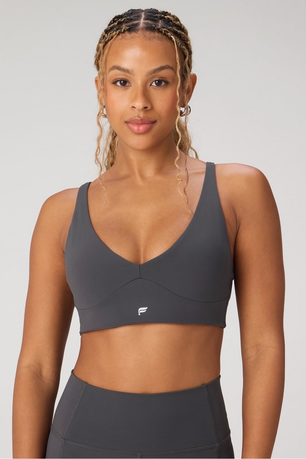 Fabletics PureLuxe Longline Low Impact Bra