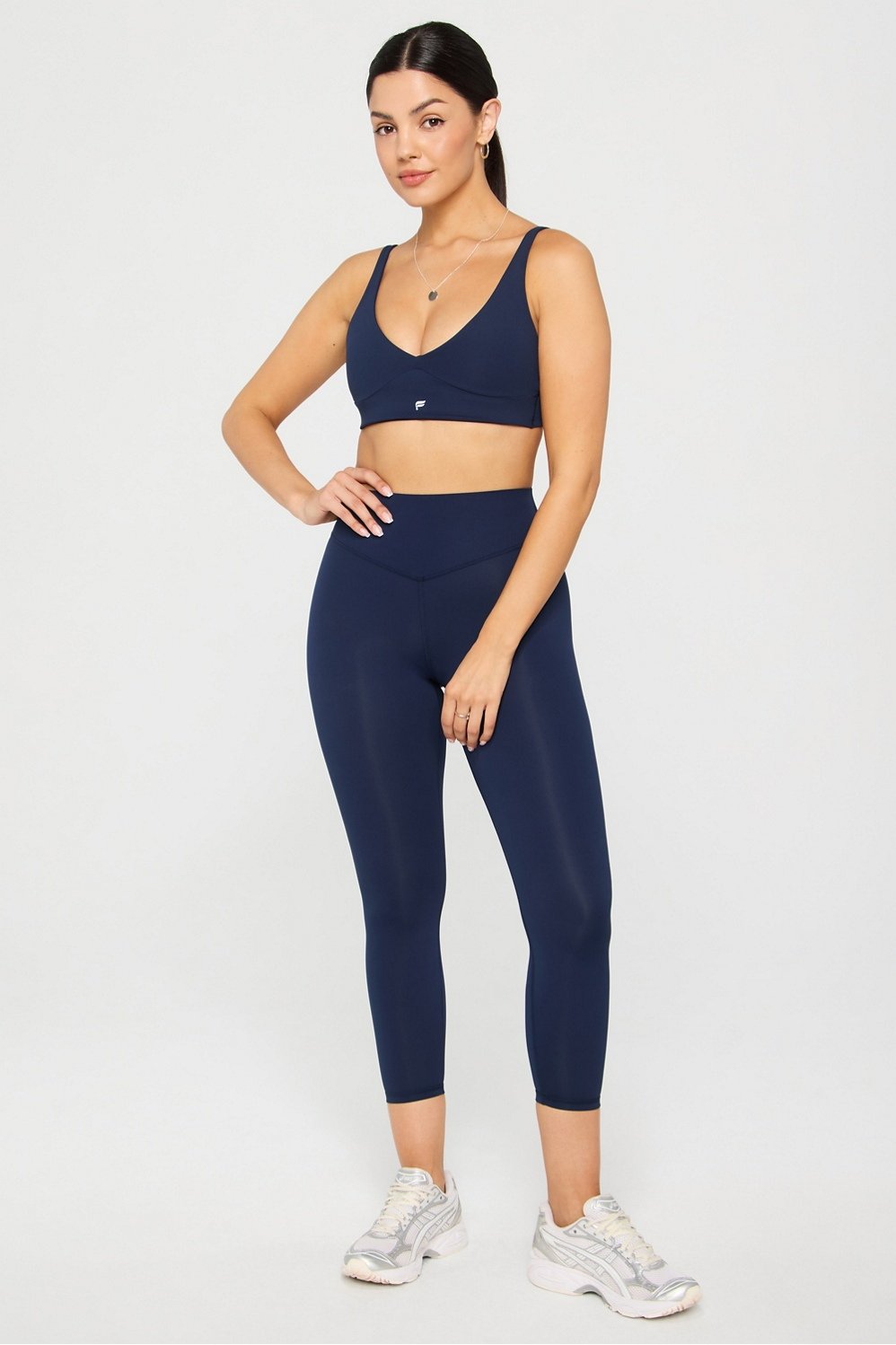 Fabletics PureLuxe Longline Low Impact Bra