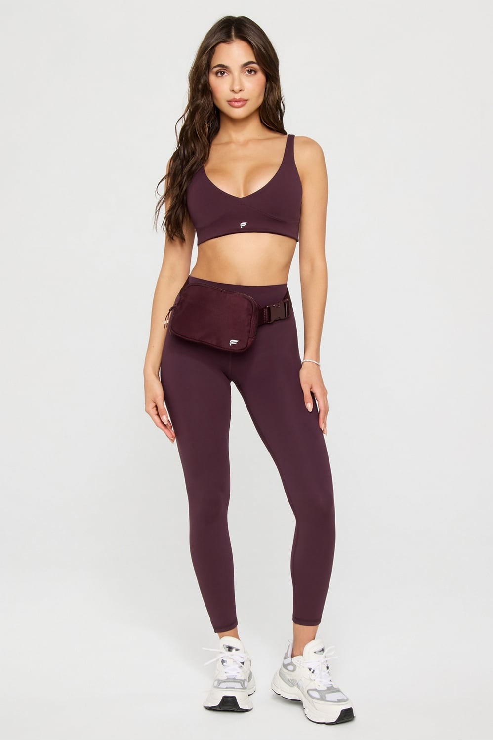 Fabletics PureLuxe Longline Low Impact Bra