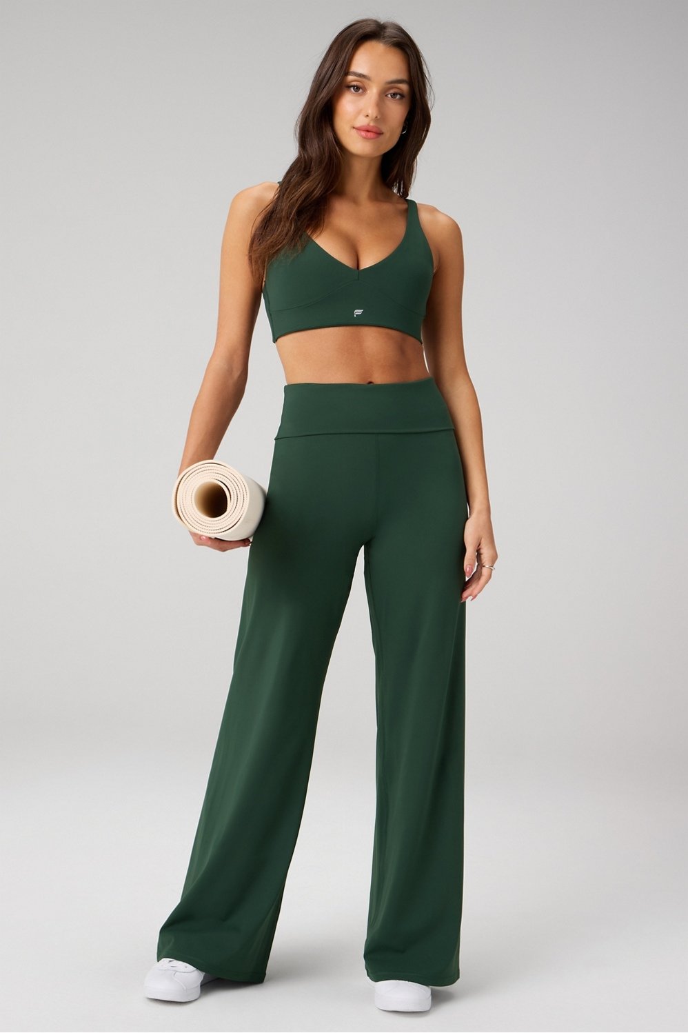 Fabletics PureLuxe Longline Low Impact Bra