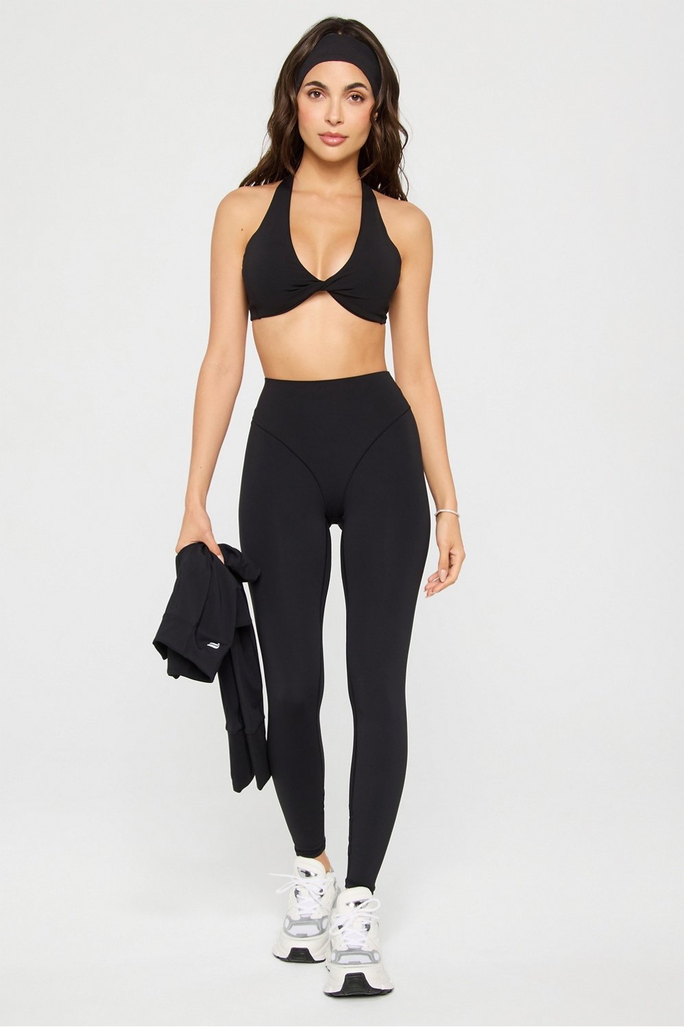 Fabletics PureLuxe Plunge Low Impact Bra