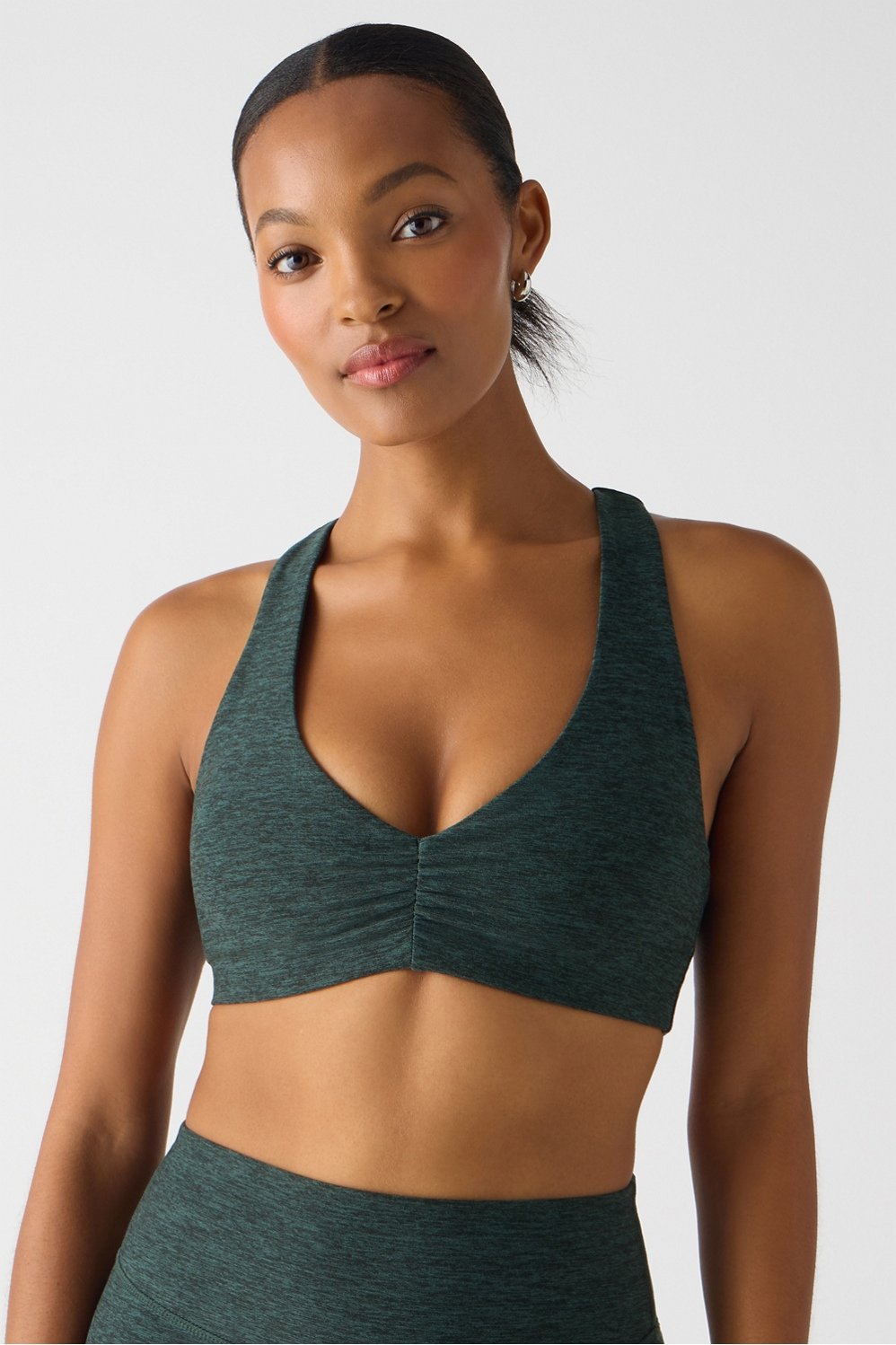 Fabletics HeatherFlex Ruched Bra