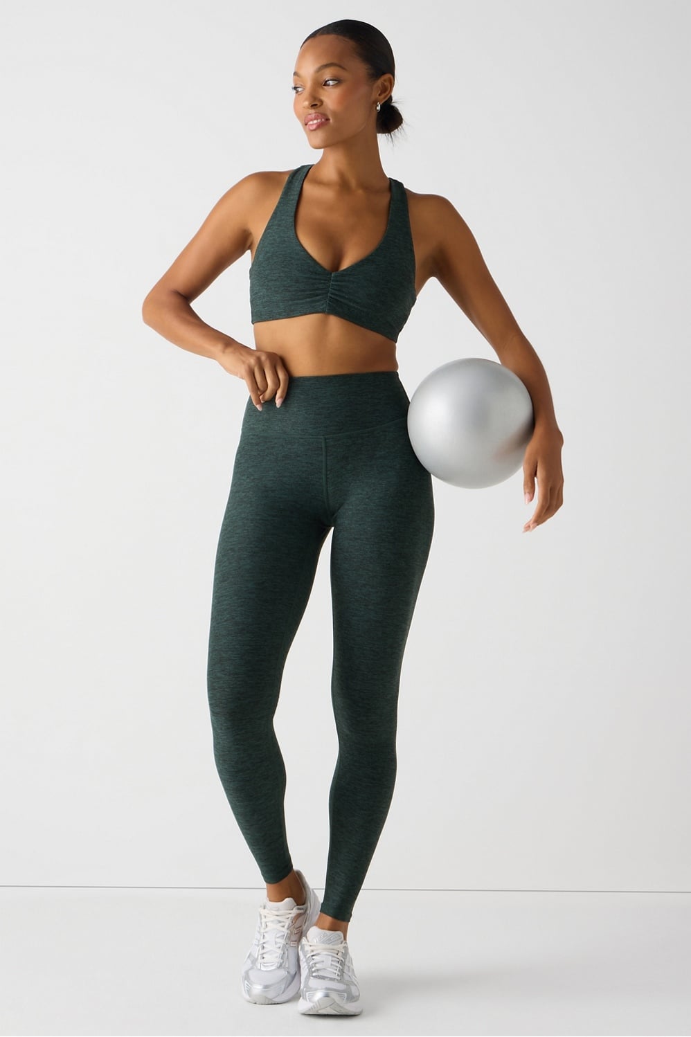 Fabletics HeatherFlex Ruched Bra