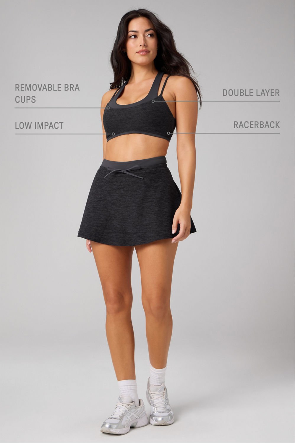 Fabletics HeatherFlex Principal Low Impact Bra