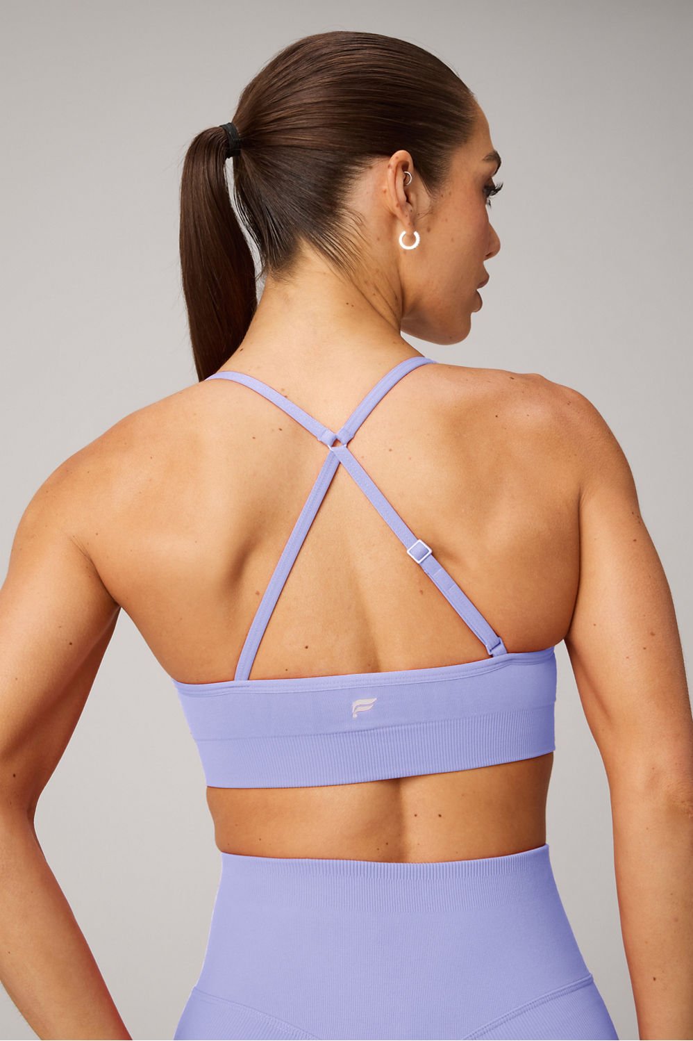 Fabletics Seamless V-Neck Low Impact Bra