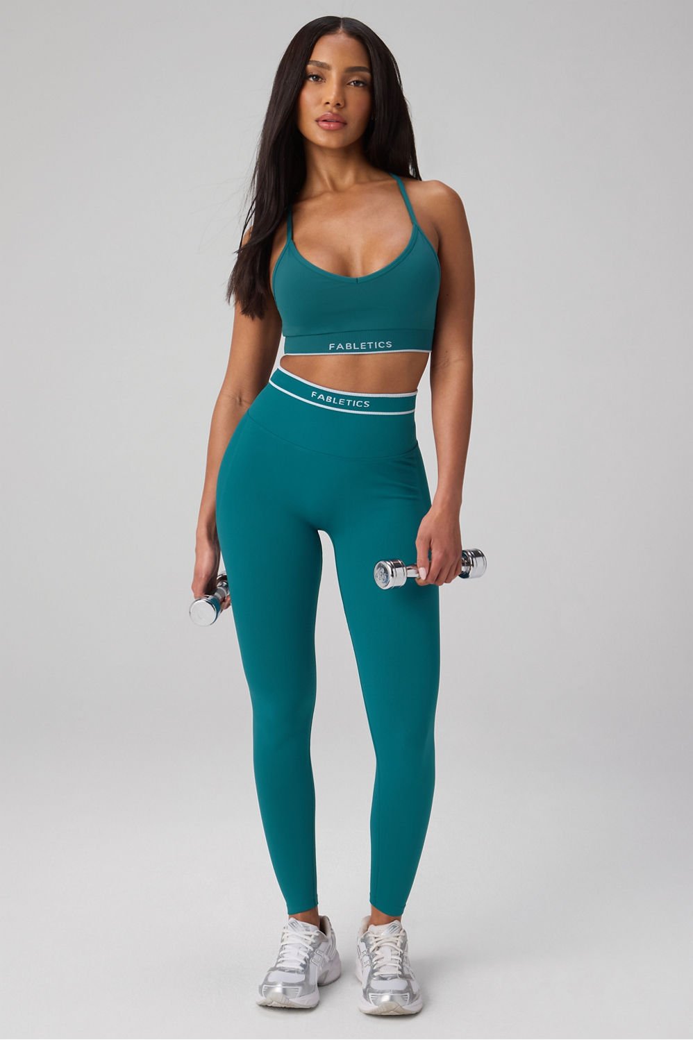 Fabletics Seamless V-Neck Low Impact Bra