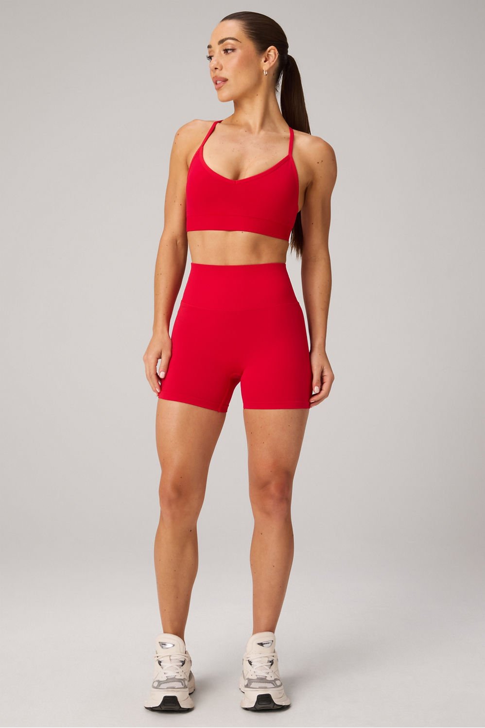 Fabletics Seamless V-Neck Low Impact Bra