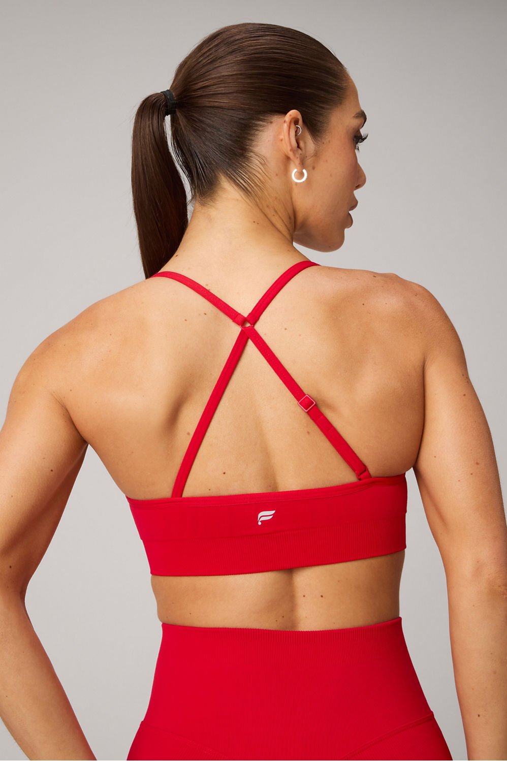 Fabletics Seamless V-Neck Low Impact Bra