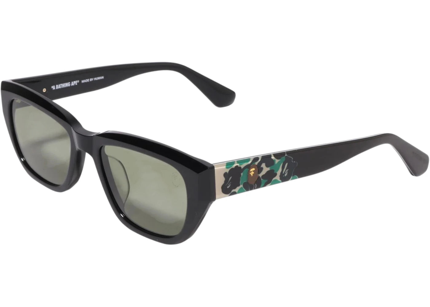 Bape 10 Sunglasses Black