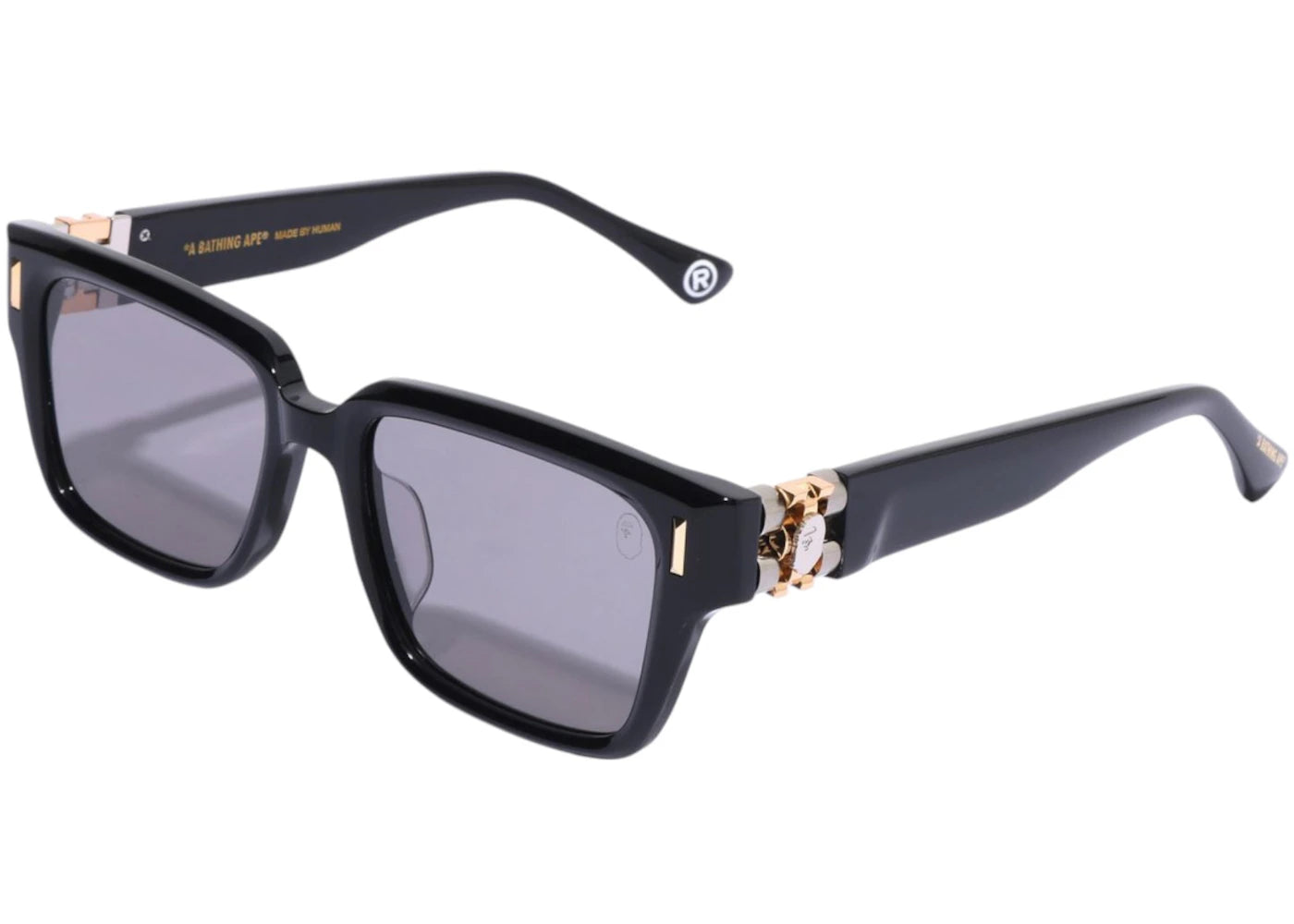 Bape 19 Sunglasses Black