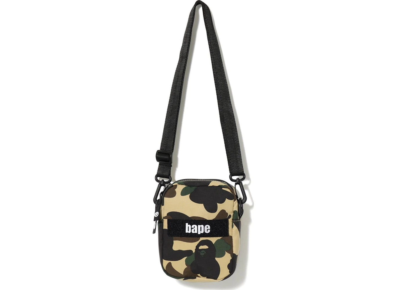 Bape 1St Camo Military Shoulder Bag Yellow