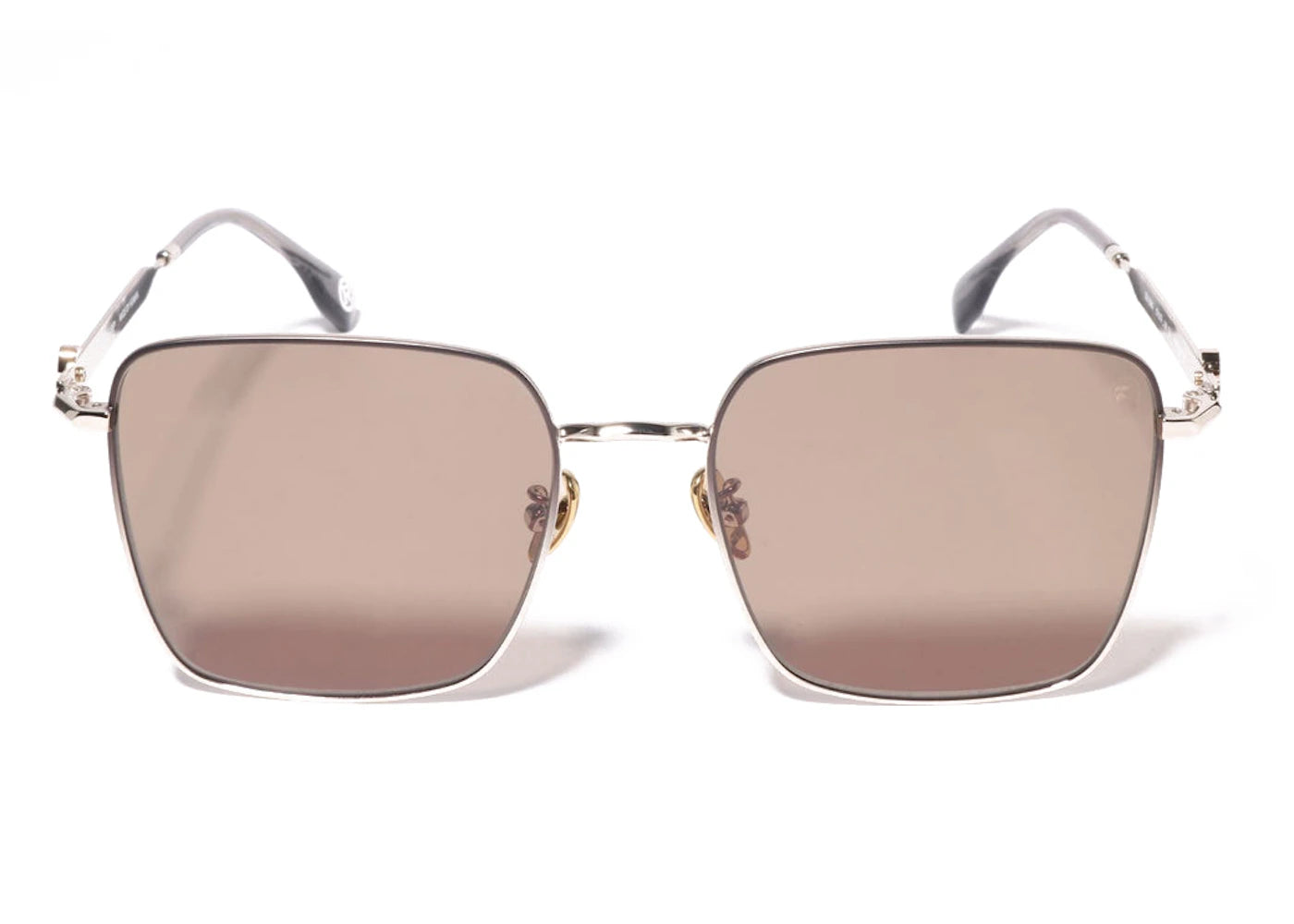 Bape 2 Sunglasses Fw22 Gold