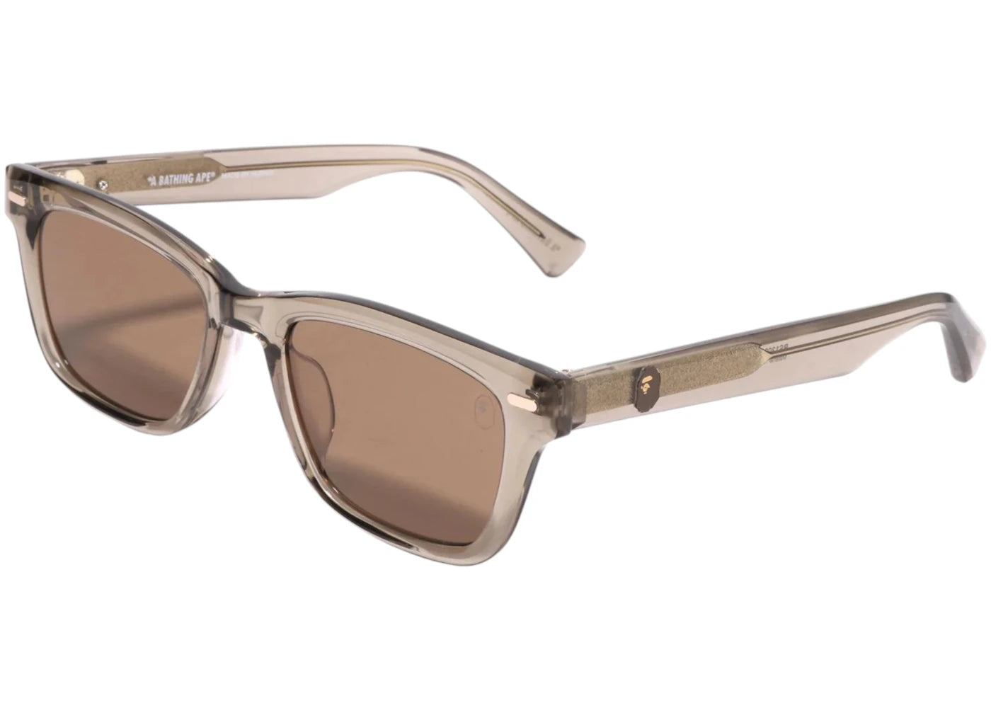 Bape 7 Sunglasses Beige