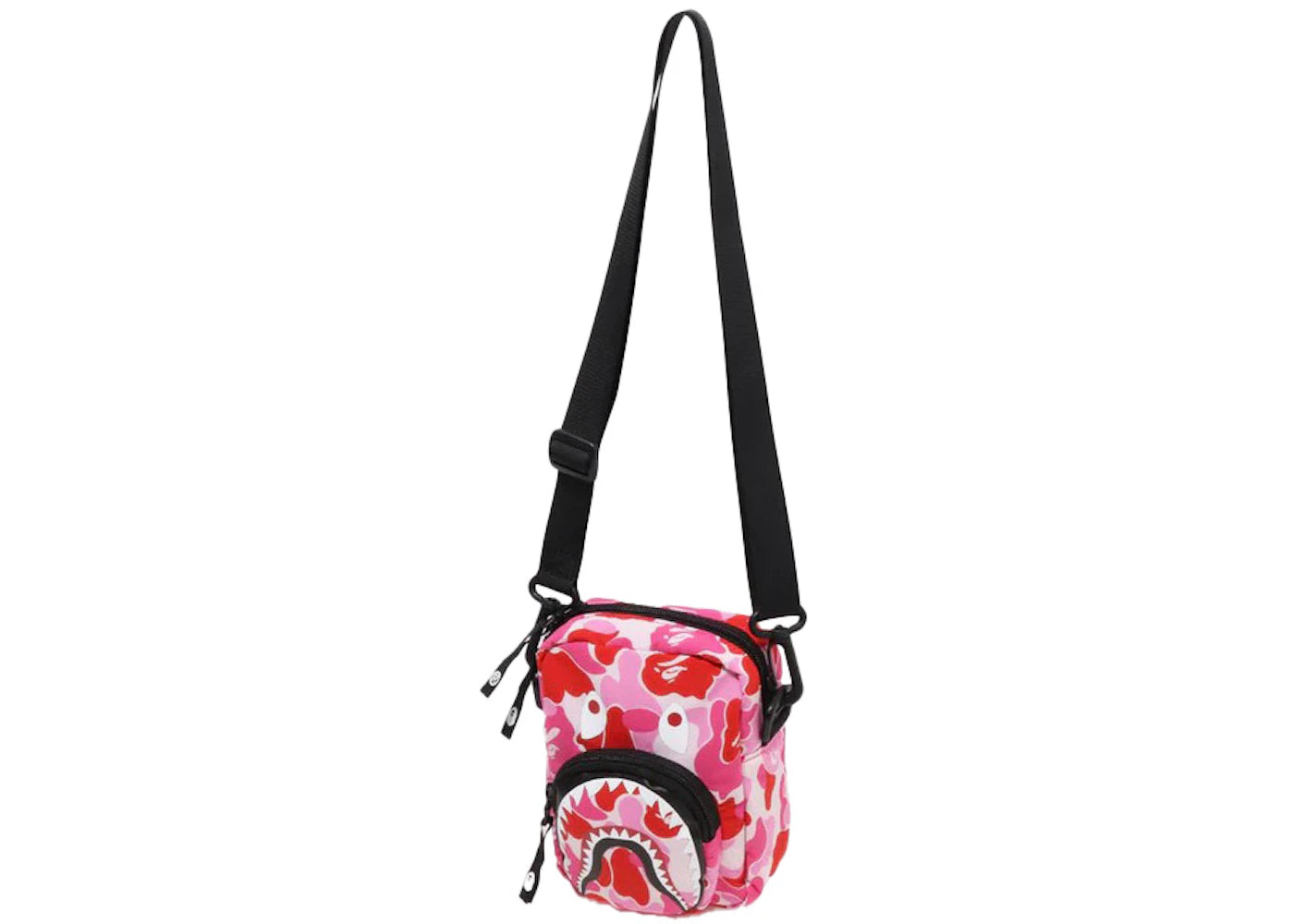 Bape Abc Camo Shark Mini Bag Pink