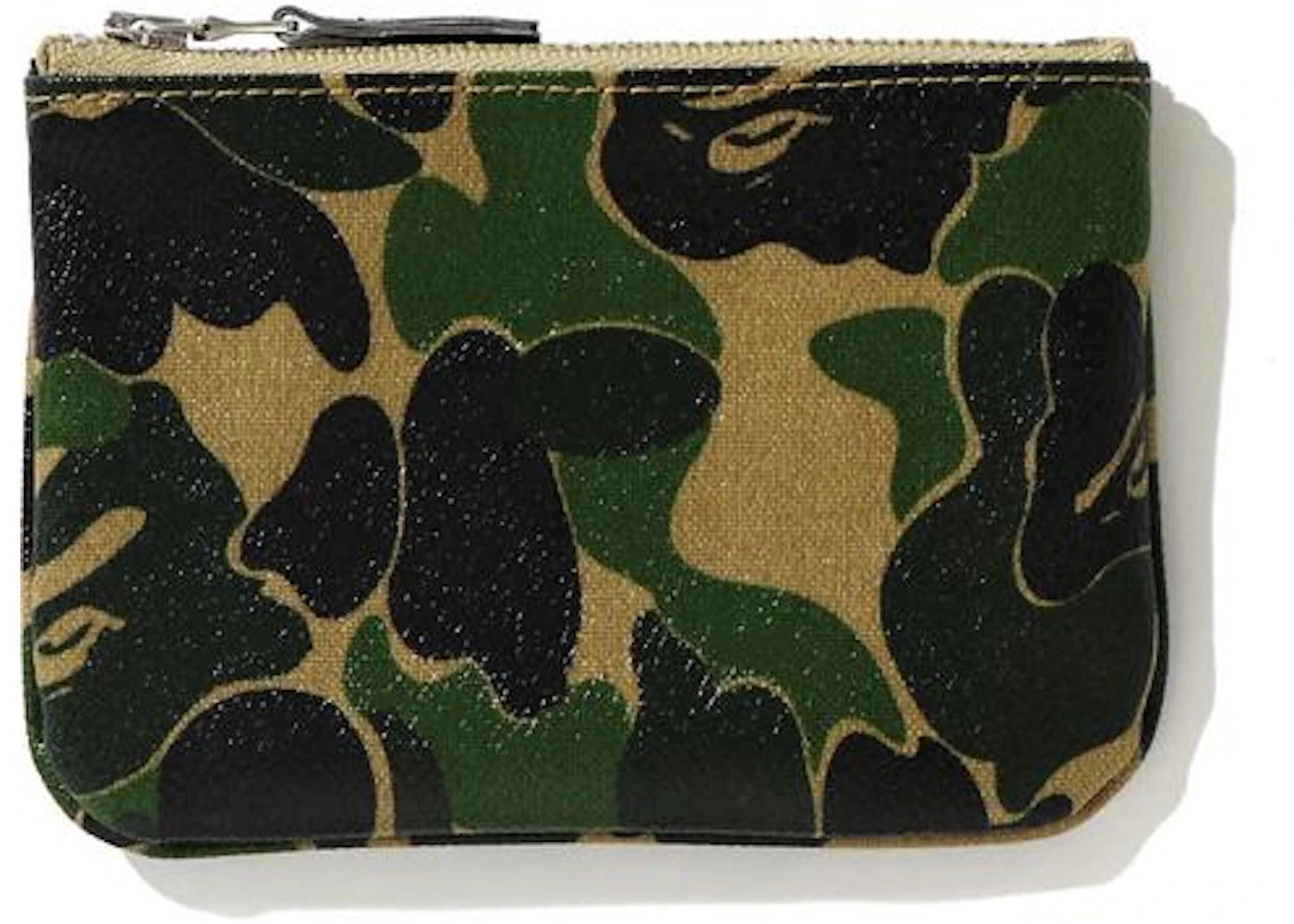 Bape Abc Canvas (S) Wallet Green