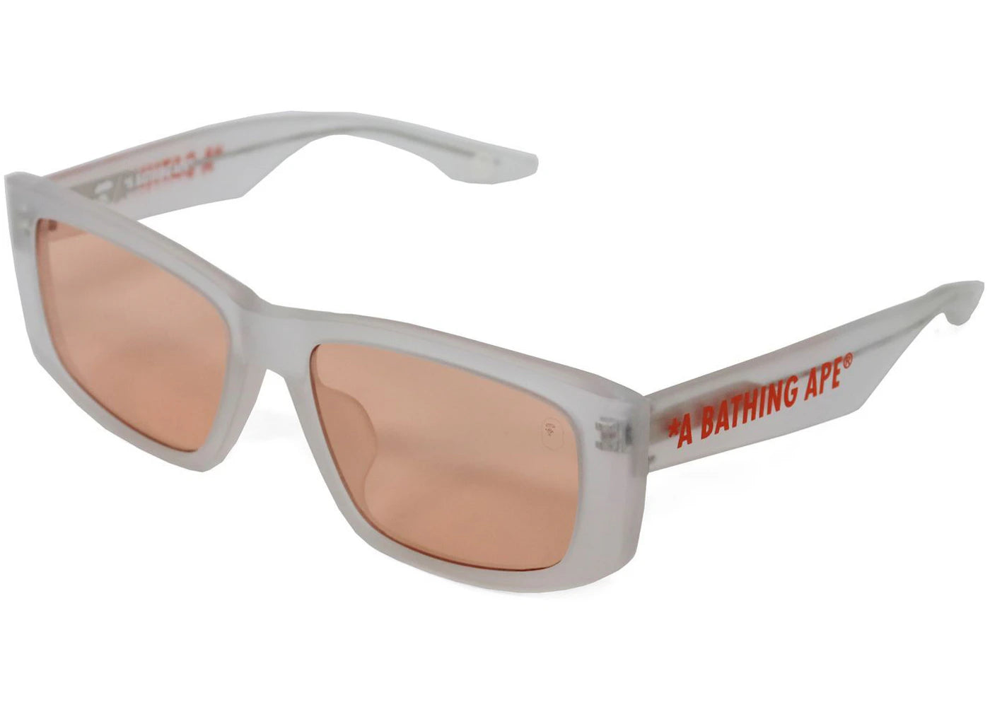 Bape Acetate 6 Sunglasses (Fw21) Orange