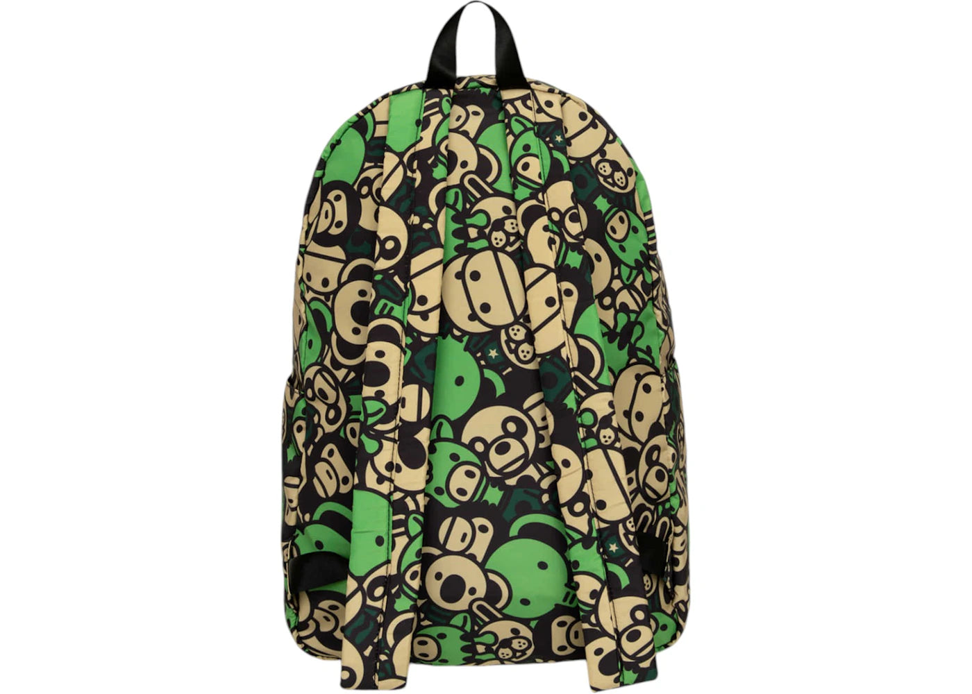bape baby milo and friends backpack army green