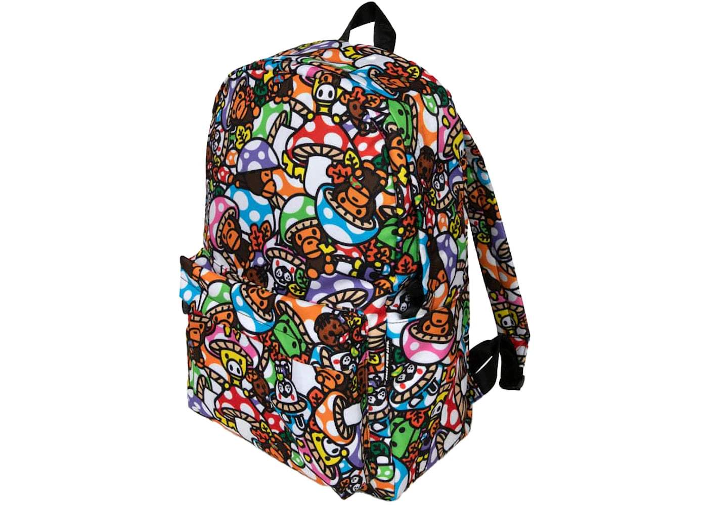 bape baby milo large backpack multicolor