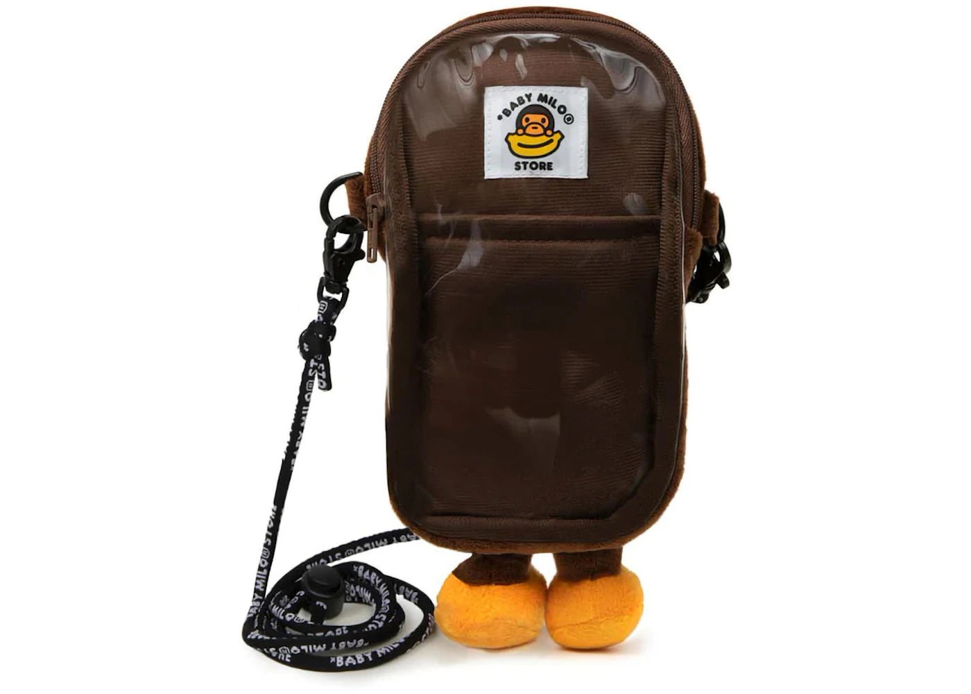 Bape Baby Milo Mobile Bag Fw24 Brown