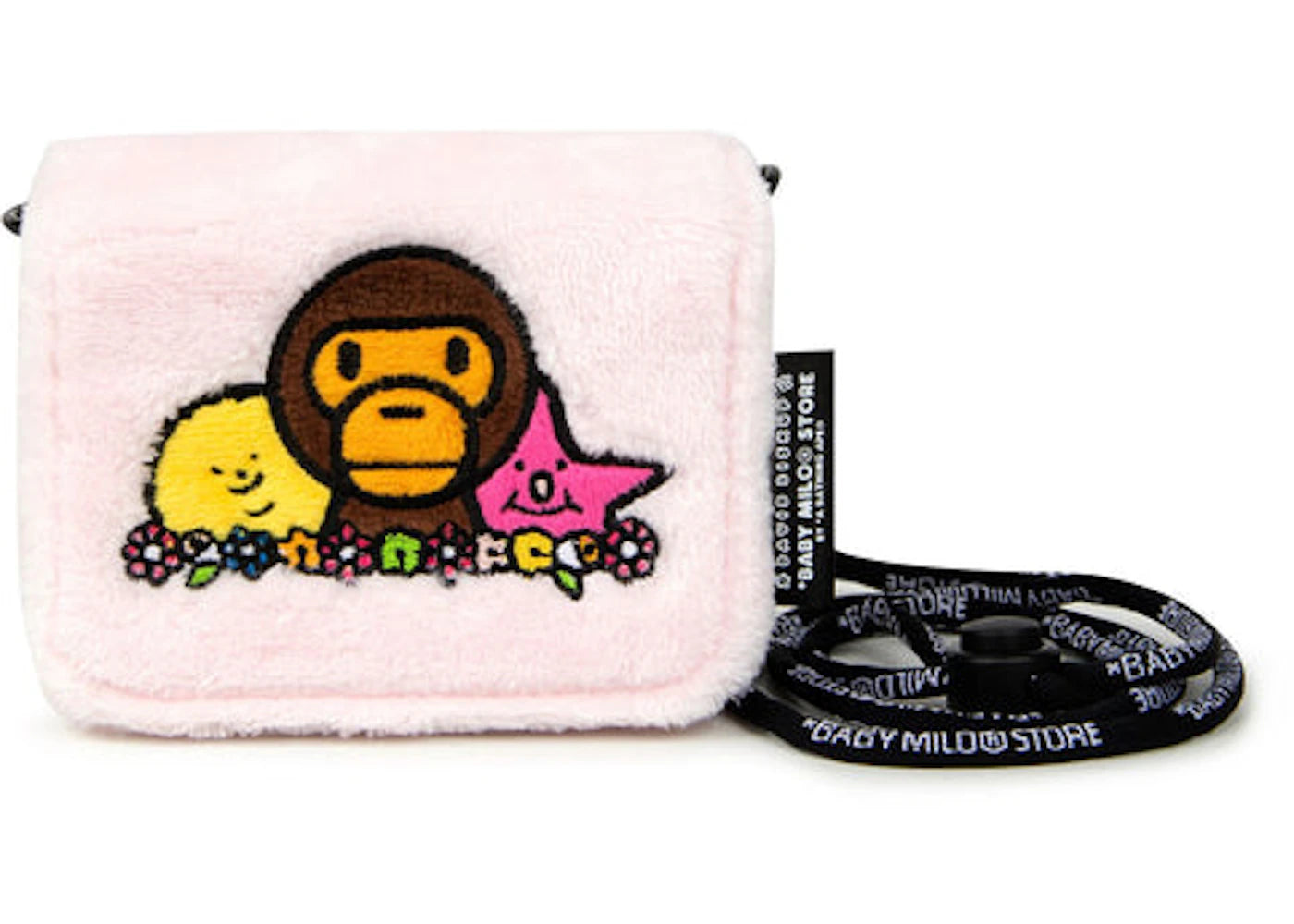 Bape Baby Milo X Biskup Sholder Bag Pink