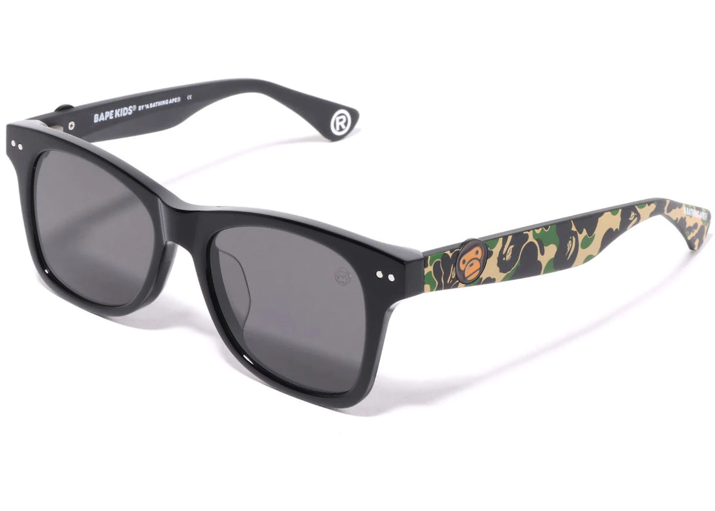 Bape Kids 16 Sunglasses Green