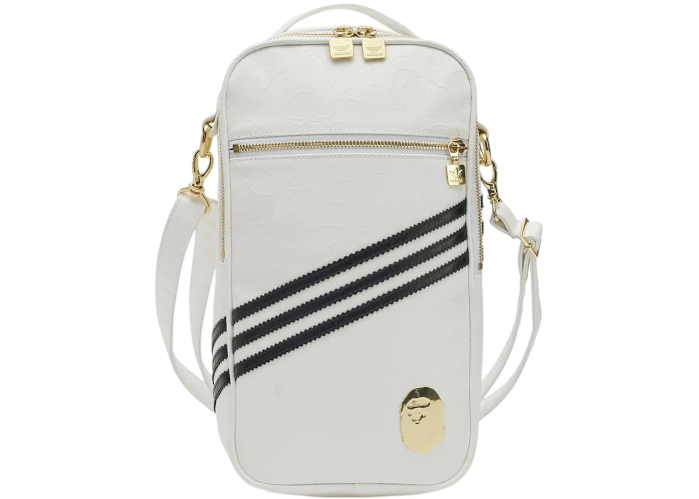 Bape X Adidas Logo Sling Bag Multicolor