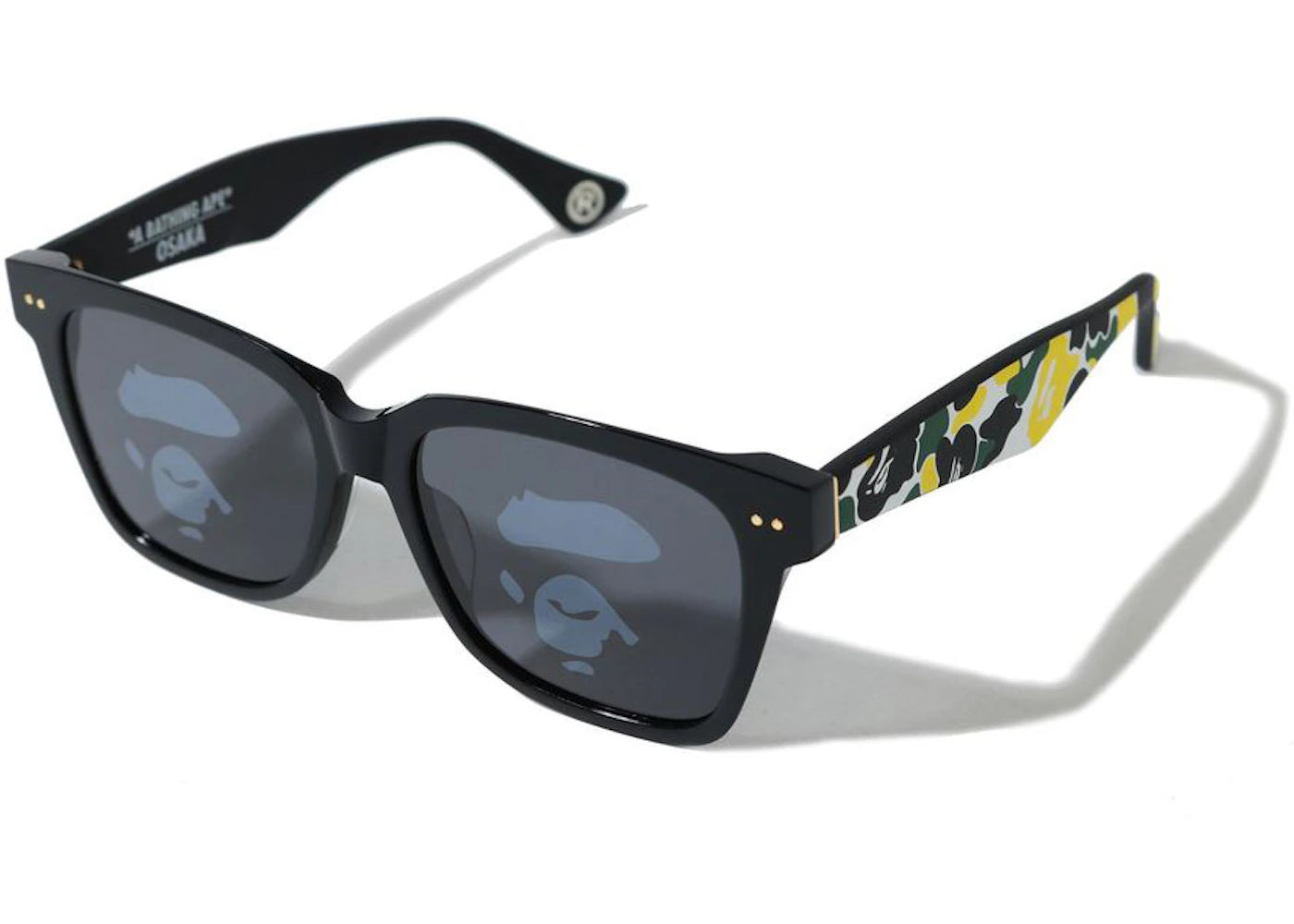 Bape Osaka Sunglasses Black/Yellow
