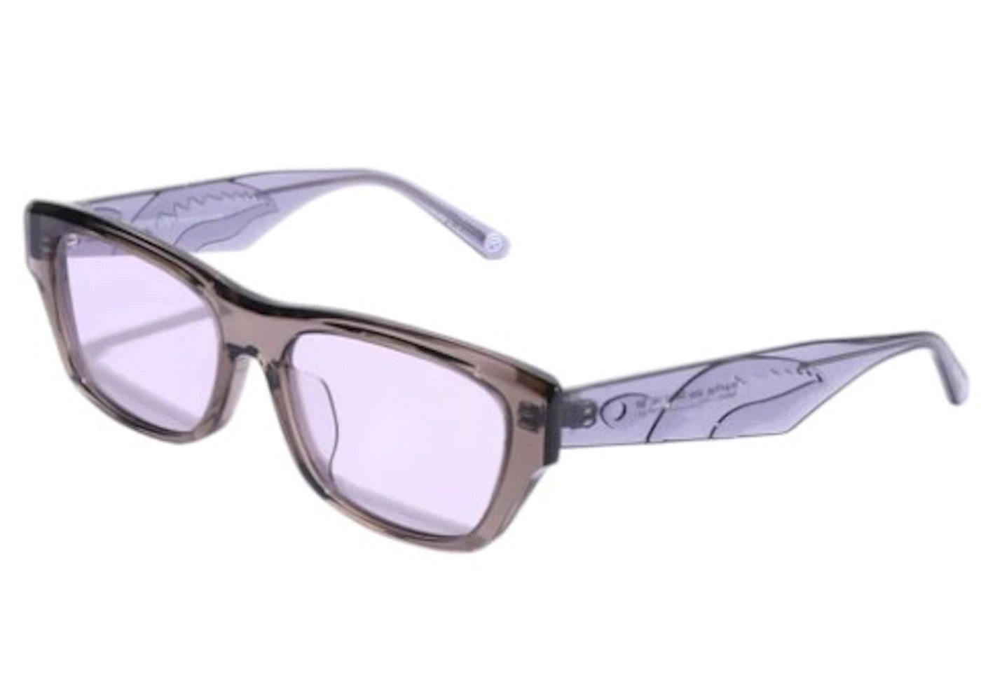 Bape Shark #3 Sunglasses Purple