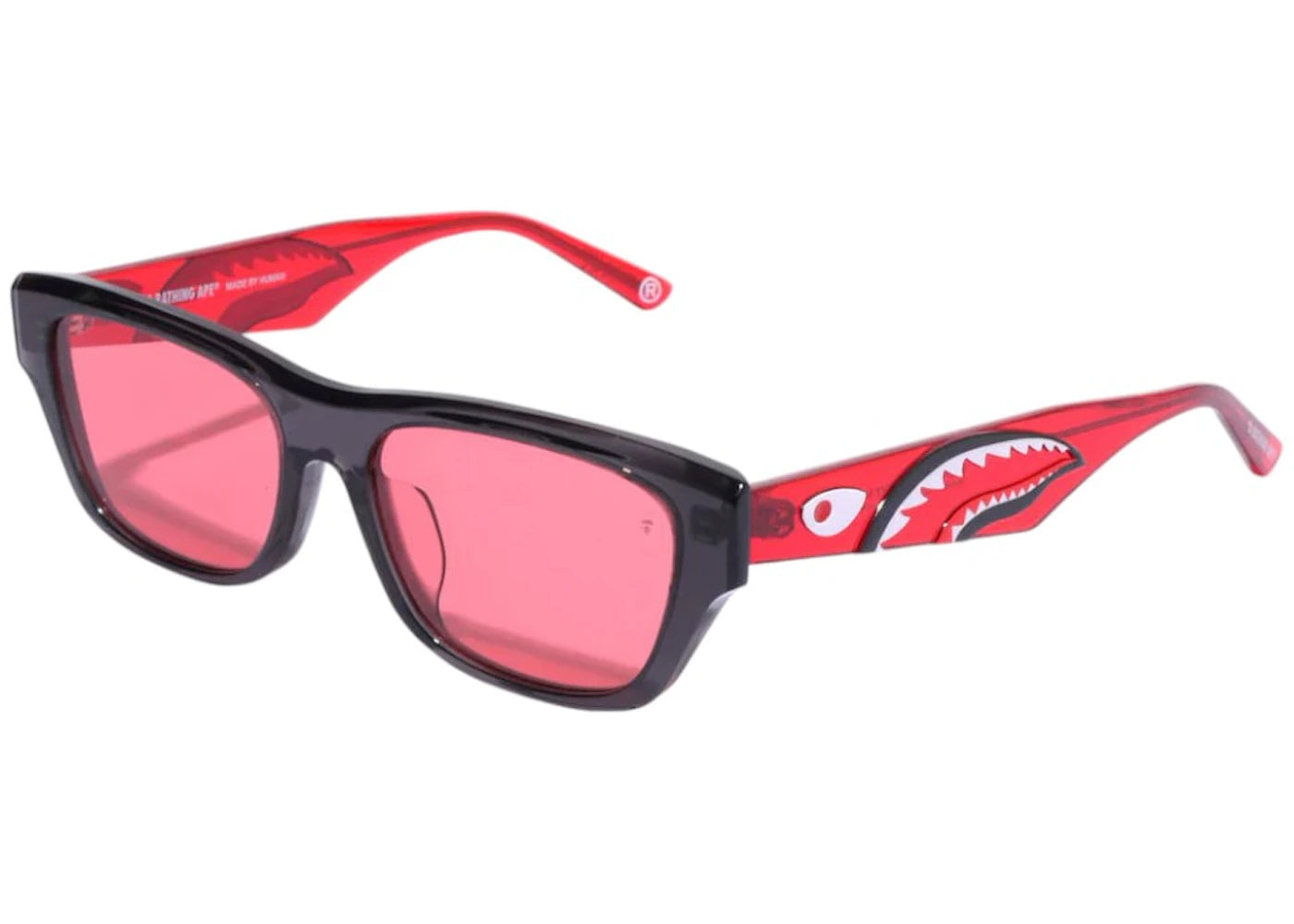 Bape Shark #3 Sunglasses Red