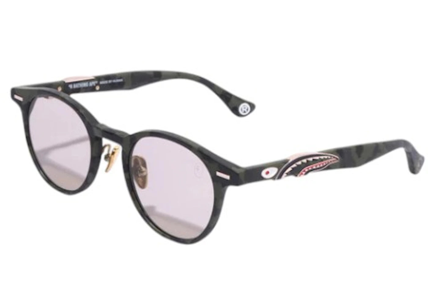 Bape Shark #4 Sunglasses Green