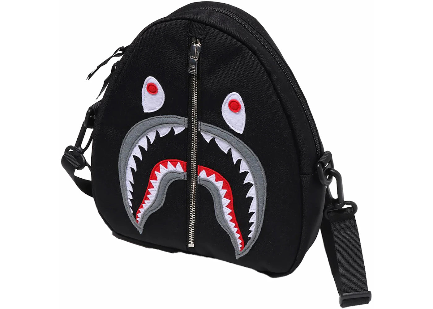 Bape Shark Shoulder Bag Black