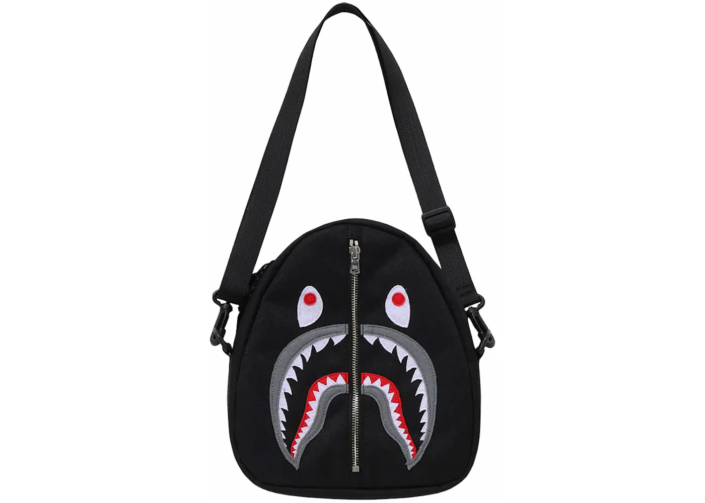 Bape Shark Shoulder Bag Black
