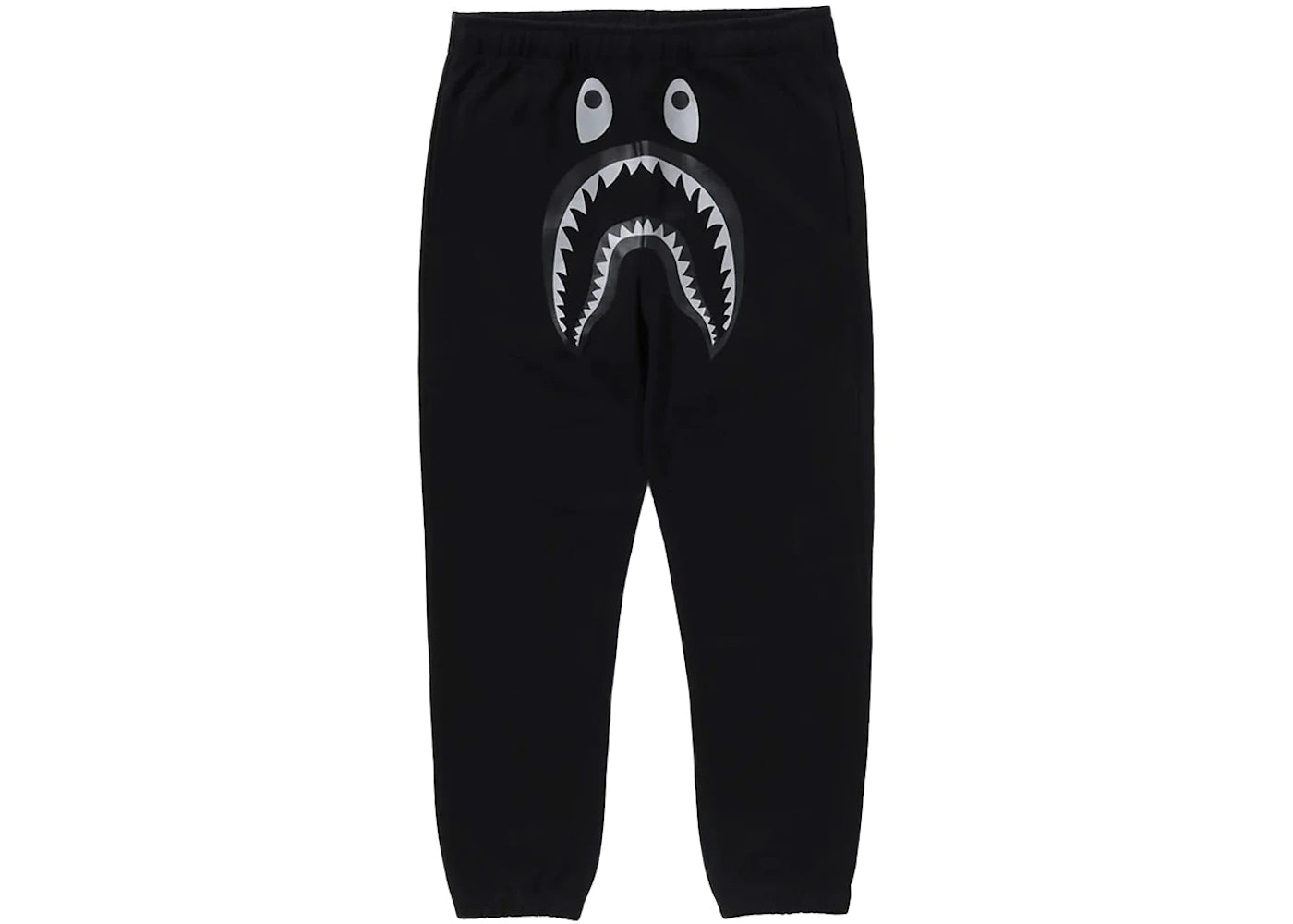 bape shark sweatpants black