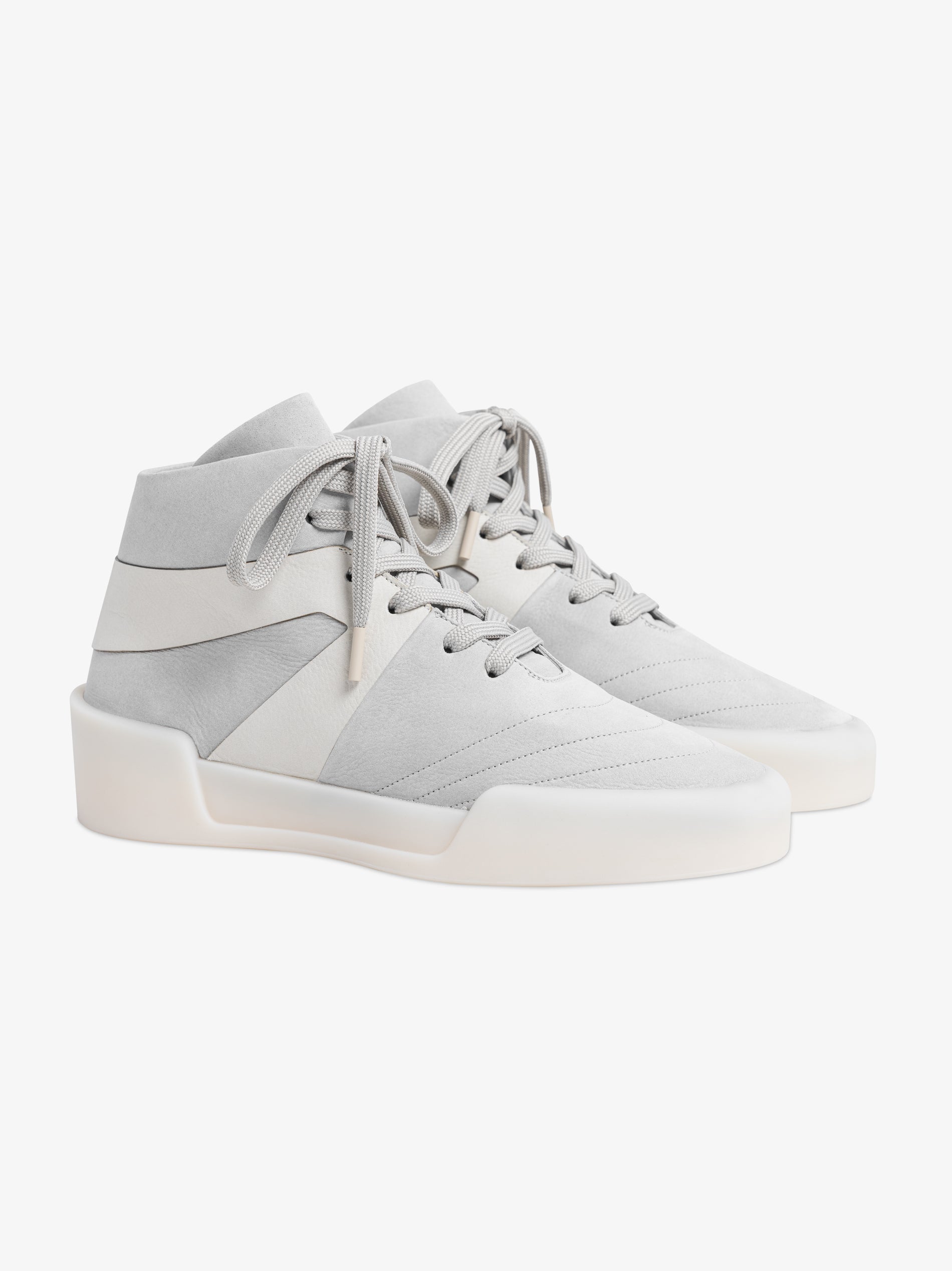 Essentials Basketball Sneaker Light Grey/Off-White
