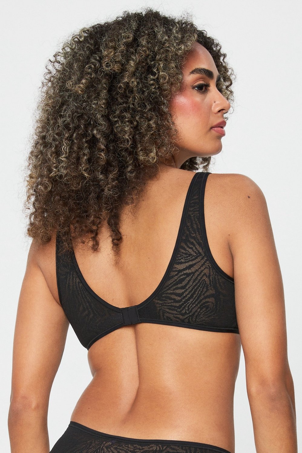 Fabletics Hot Mesh Plunge Bralette