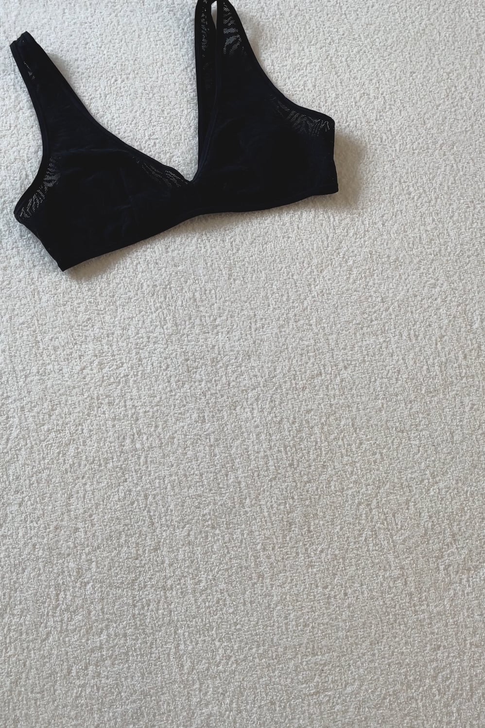 Fabletics Hot Mesh Plunge Bralette