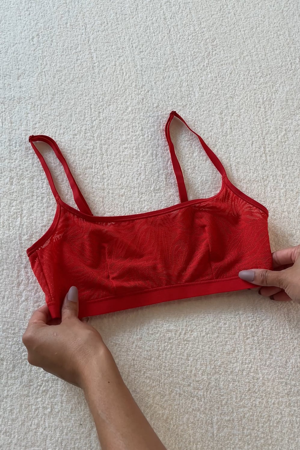 Fabletics Hot Mesh Scoop Bralette