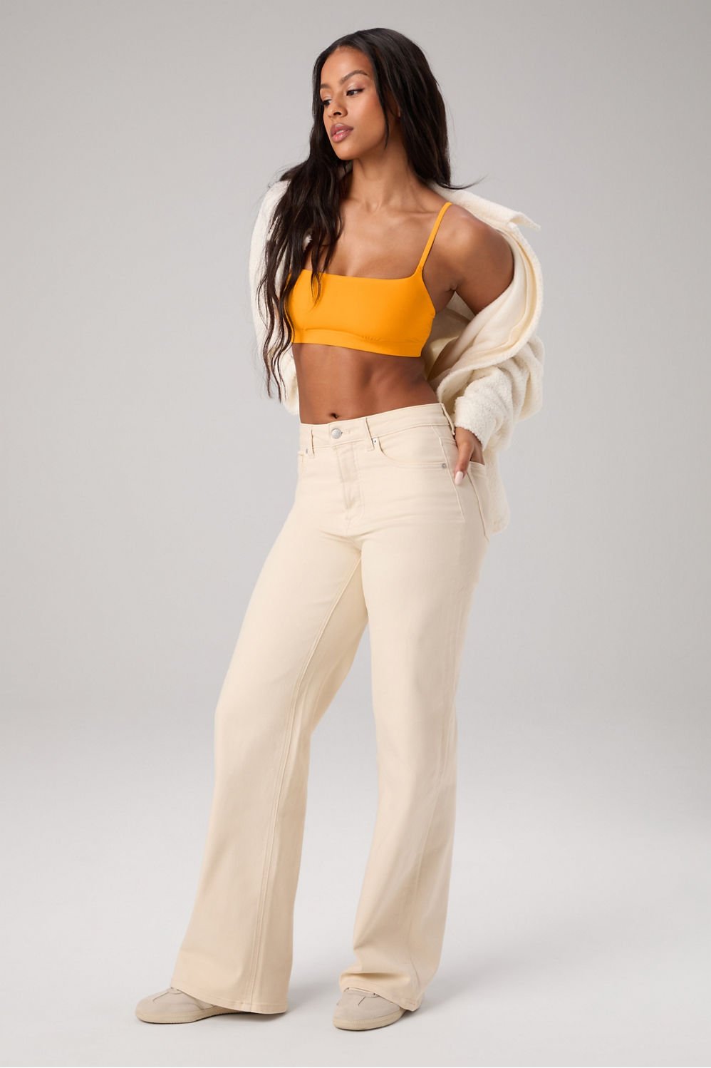 Fabletics Stretchy Fit Scoop Bralette