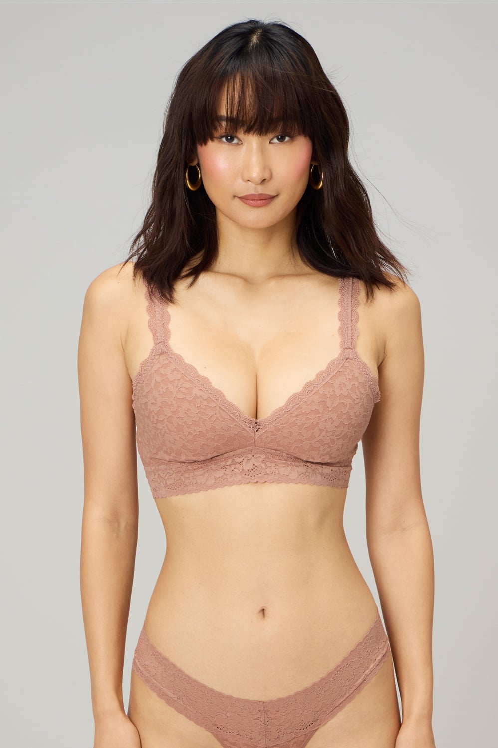 Fabletics Lush Lace Triangle Bralette